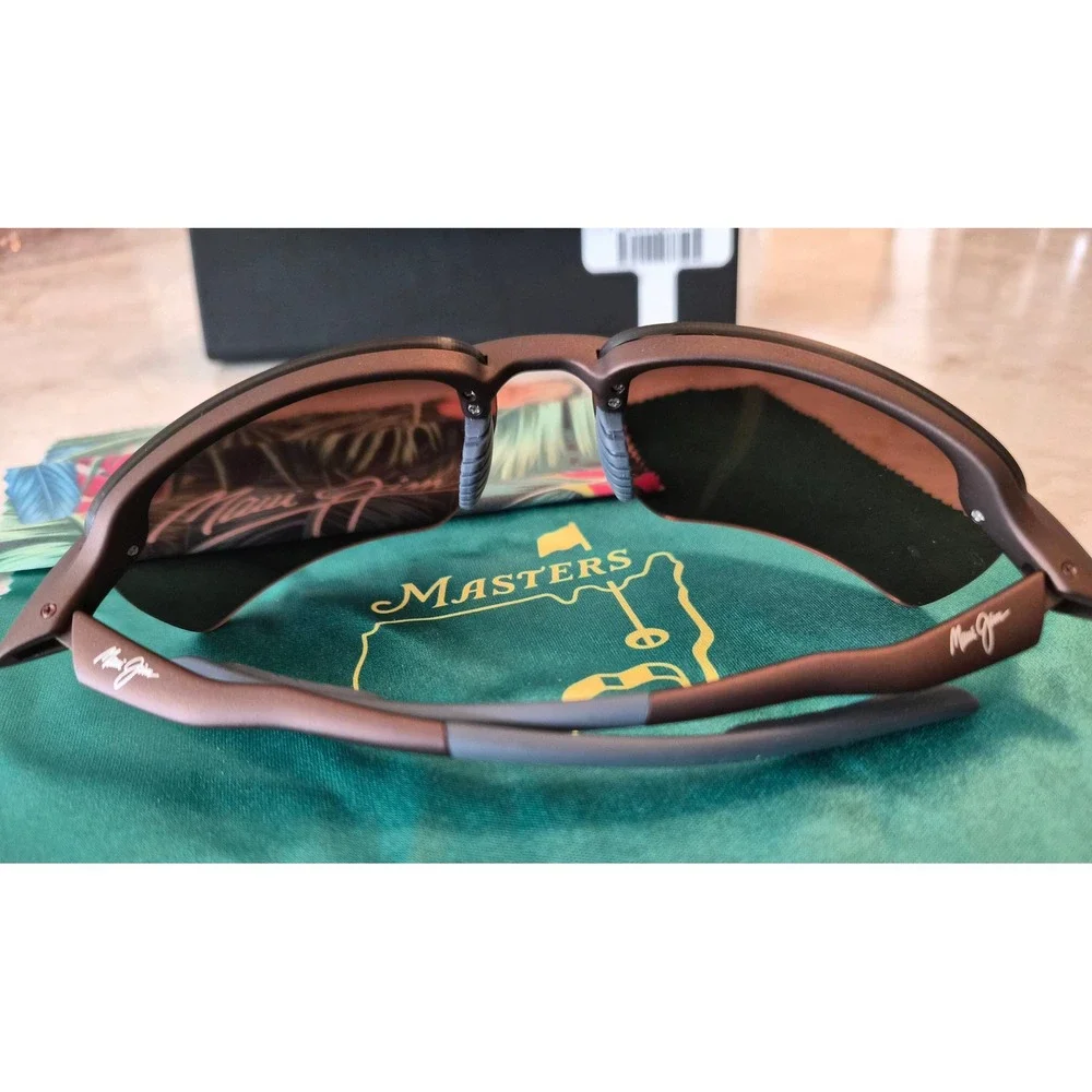 Maui Jim Ho'okipa Ultra G MU Sunglasses Matte Brn HCL Bronze Masters MJ0336S-002